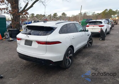 2021 Jaguar F-Pace S P250 Awd Automatic z USA, uszkodzony, nr VIN SADCJ2EXXMA667626